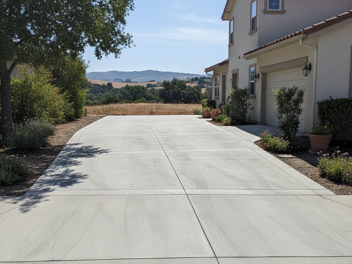 Primetime Concrete crew working on a home